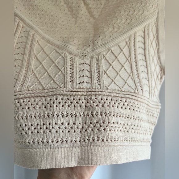 Babaton Pointelle Tank - Cream - Picture 3 of 16